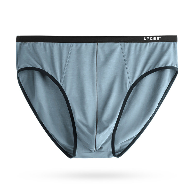 1条lpcss男士内裤莫代尔男三角裤透气细边底裤衩肥佬裤加肥加大码(星