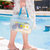 多功能PVC防水游泳包 网格干湿分离包手提洗漱包化妆包tp1994(中号蓝色)