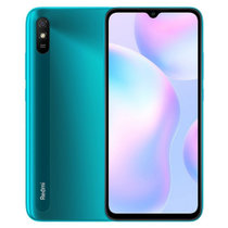 小米MI Redmi 9A 湖光绿 5000mAh大电量 大屏幕大字体大音量 1300万AI相机 4GB+128GB 全网通4G智能手机