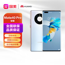 华为 HUAWEI Mate40 Pro(NOH-AN00) 8GB+256GB  5G全网通 秘银 不含充电器和数据线