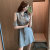 SUNTEK韩版睡裙女夏季薄款冰丝2021年新款性感雪纺开衫夏天睡衣裙子灰色(ZZ【9174】灰色)