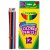 美术绘画Crayola绘儿乐/千色乐]12色彩色铅笔（长款）68-4012
