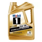 Mobil美孚1号经典表现金美孚5W-30 SP 4L 全合成机油(金装美孚1号-5w-30-SP级)