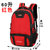 80升大容量双肩包时尚运动背包登山包旅行包旅游户外行李包装衣服(红色60升)