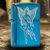 美国*芝宝Zippo打火机 蓝冰雕刻 正版 21089蓝冰女神  2009年老款