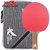 双鱼乒乓球拍横拍单只长柄星碳素球拍进攻型送拍套DK-6 国美超市甄选