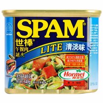 世棒（SPAM）清淡味午餐肉罐头340g 美国进口