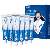 佳洁士3D炫白双效牙膏180g*6 鹿晗定制装新老包装随机发货