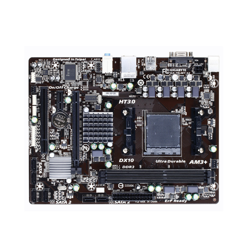 【技嘉78lmt-s2主板图片】技嘉(gigabyte) 78lmt-s2 780集显 am3