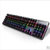 灵逸黑寡妇 机械键盘背光游戏机械键盘黑轴青轴电脑lol金属彩虹87键悬浮机械键盘104键（黑色键盘）(黑色键盘 青轴104键（彩虹背光）)