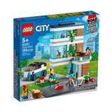 乐高LEGO城市系列家庭公寓儿童拼搭积木玩具模型礼物60291 国美超市甄选