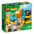 乐高LEGO翻斗车和挖掘车套装得宝系列大颗粒拼装积木玩具10931 国美超市甄选