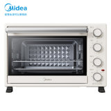 美的(Midea) PT3540 电烤箱35L大容量 家用小型台式全自动烘焙多功能蛋糕(浅杏色 默认版本)