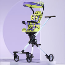 COOGHI酷骑遛娃神器可坐可躺宝宝婴儿推车轻便可折叠高景观溜娃车(酷骑绿)