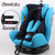 REEBABY isofix接口安全座椅宝宝婴儿0-3-12岁汽车儿童双向安装可坐可躺(博学蓝（isofix接口）)