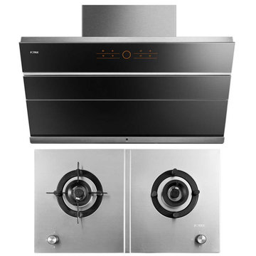 方太fotilecxw200jq01tsjzrjacg15立方米烟灶套餐智能风魔方侧吸黑