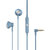 索尼（SONY）STH32 耳机入耳式 运动跑步耳机 立体声手机电脑线控通话唱吧K歌耳麦(蓝色)
