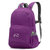 威迪瑞轻便携可收纳折叠包男士双肩包折叠背包登山包25L(紫色)