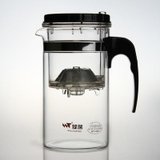 炜腾 茶艺杯 飘逸杯 泡茶壶 耐温高硼硅玻璃茶具WT-5001