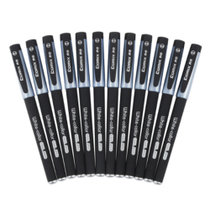 齐心(Comix) GP310 中性笔 12支/盒 黑色 0.5mm 签字笔碳素笔水性笔 【5盒起售】
