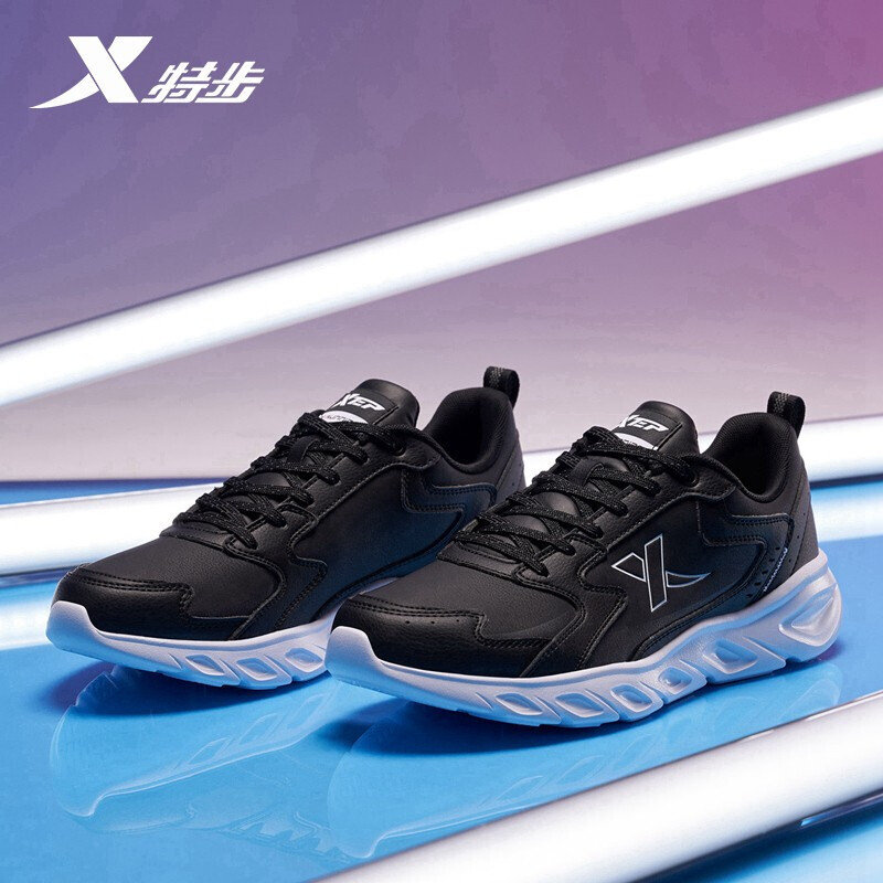 特步跑步鞋男鞋运动鞋秋冬革面减震轻便跑鞋男休闲鞋88041911666644