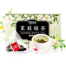 蒲草茶坊 茉莉绿茶60g/盒共20包茉莉鲜茶组合袋泡茶花草茶（新疆西藏不发货）(茉莉绿茶 20包/盒)
