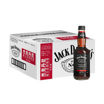 杰克丹尼杰克丹尼（Jack Daniel`s）洋酒 威士忌 可乐味 预调酒鸡尾酒 330ml*24瓶 整箱装