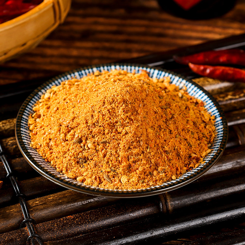 鸡腿腌料烤全鸡鸡翅整箱批发商用辣椒粉五香香辣孜然各一袋烧烤店专用