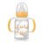 小鸡卡迪 标准口径PP塑料奶瓶150ml直身带手柄带吸管吸球 KD1280(颜色随机)