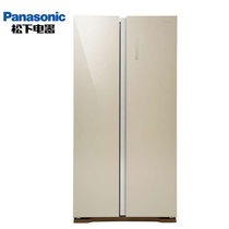 Panasonic/松下 NR-W560G-XN 570L对开门冰箱 尊雅金钢化玻璃面板