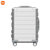 小米金属旅行箱2 铝镁合金行李箱拉杆箱 万向轮登机箱密码箱 20英寸银白色 国美超市甄选