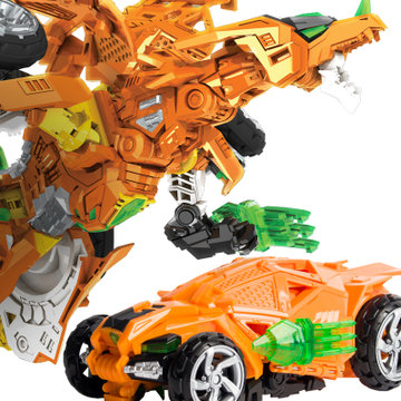 咖宝车神黄金飞龙精英版变形汽车机器人金刚阿宝咔卡宝全套车神(黄金