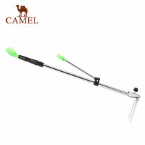 CAMEL骆驼户外垂钓支架 不锈钢鱼竿架渔具钓鱼装备 A7S3J4101(银色)