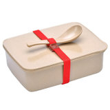 壳氏唯稻谷壳饭盒 可微波炉加热便当盒减脂健身上班族成人大容量保鲜学生餐盒 H13-LBF018 小号