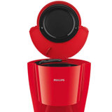 飞利浦(Philips)HD7447咖啡机 红色款1.2升 飞利浦便捷操作咖啡机