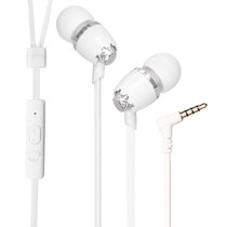 纽曼（Newmine）手机音乐耳机 NM-XK06S 防缠绕耳机 白色