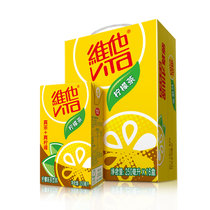 维他奶柠檬茶饮料250ml*16 真快乐超市甄选