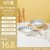 8英寸日式面碗家用陶瓷拉面碗斗笠碗大汤碗网红吃面碗商用拌面碗(千叶8英寸螺纹碗+大勺各2个)