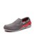 Crocs卡洛驰新款布面透气套脚驾车鞋休闲鞋男鞋|202774(红色 44)