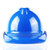 林盾 高强度ABS新质安全帽工程帽 V型透气 防砸抗冲击绝缘性好 建筑防砸安全帽 领导安全(蓝色)
