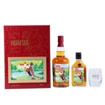 花乐（HUALUX）N10新春礼盒苏格兰麦芽威士忌700ml+200ml送礼佳品进口洋酒
