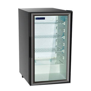 穗凌suilinglg4120120升单温立式家用冷藏小冰柜单门黑色