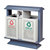 南方旗下 和畅户外垃圾桶 GPX-132分类环保垃圾桶室外垃圾箱小区垃圾筒公用可回收果皮桶