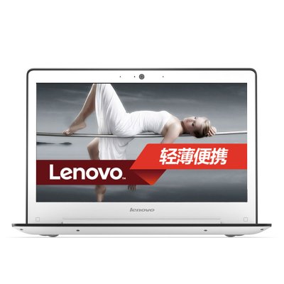 联想（Lenovo）U31-70 13.3英寸超薄本【真快乐自营 品质保障 i5-5200U 4G 128G 高清摄像头 Wifi Win8）象牙白】