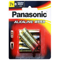 松下（Panasonic）LR03BCH/6B 电池 7号AAA高性能持久碱性电池 6节装