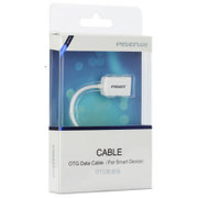 品胜(PISEN)OTG线 otg连接线三星小米盒子手机 micro USB转接 OTG数据线（0.4米）