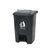 ABEPC脚踏式垃圾桶大号加厚78L大号 图案可定制 商用家用环卫方型户外大垃圾桶