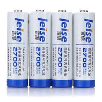 雷摄（LEISE）5号AA2700mAh 充电式镍氢环保电池（四支）