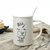创简坊（CJIANFF） 陶瓷情侣杯马克杯可爱水杯带盖勺早餐杯牛奶咖啡杯子(biu配瓷盖瓷勺)