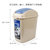 尚水摇盖式垃圾桶欧式时尚家用厨房卫生间垃圾桶分类垃圾筒2959/2960(2959 篮色)